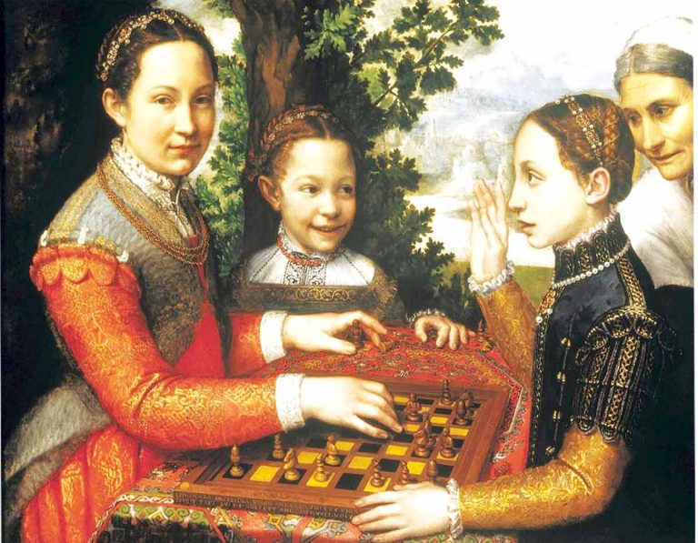 Sofonisba Anguissola The Chess Game 1555